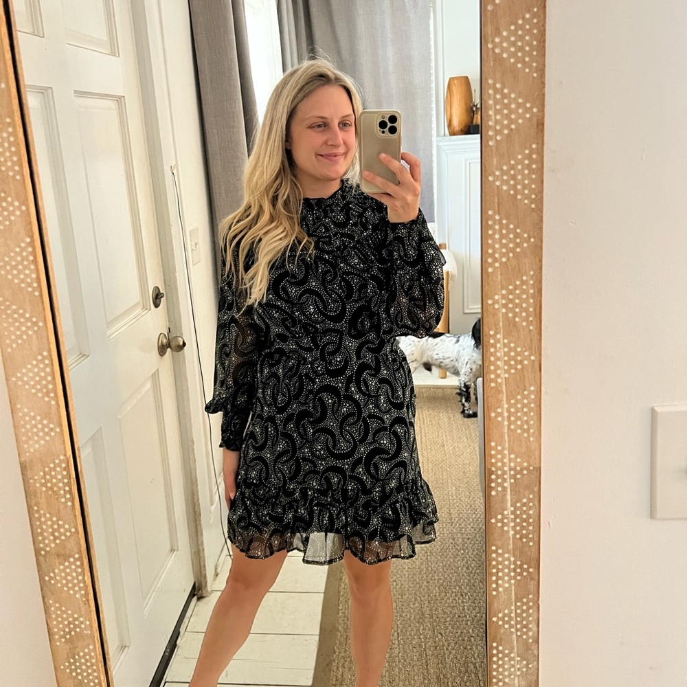 Topshop Starry Mini Dress